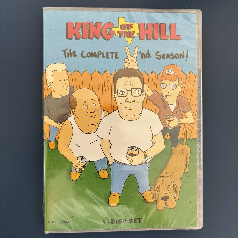 NEW King of the Hill: The Complete 2nd‎ Season (DVD, 1997) 4 Disc Set